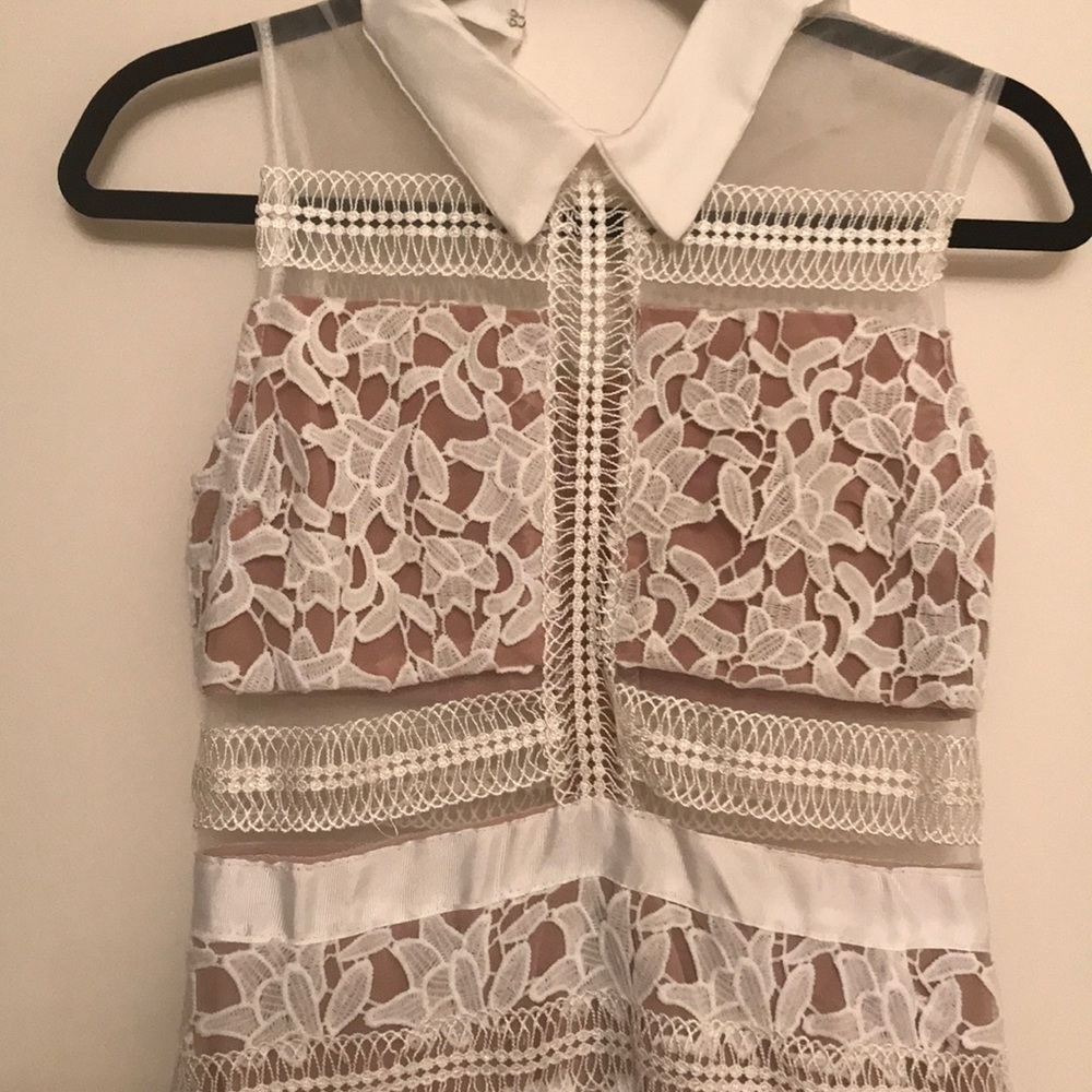 White lace dress - Picture 2 of 3